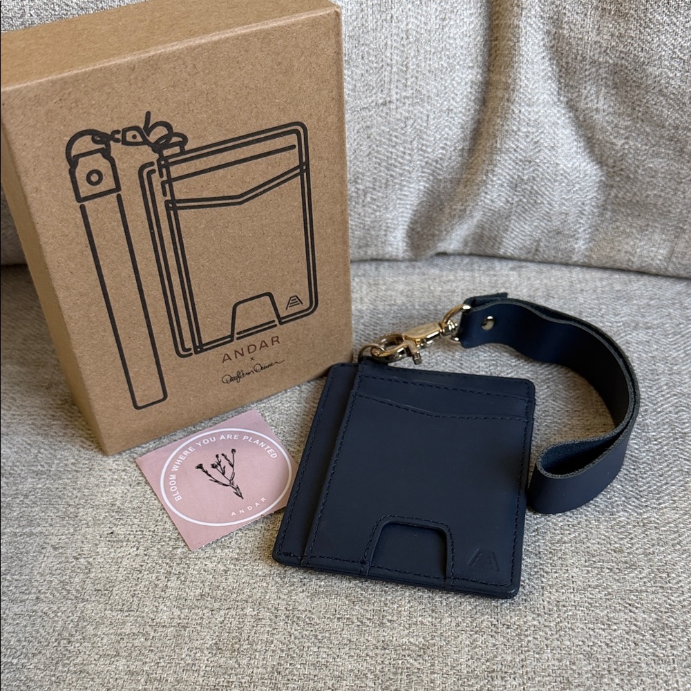 Andar Denner Wallet - Navy